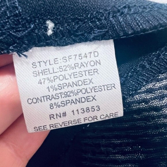 NWT Mauvette Maire Knit Dress for Stitch Fix Women's Size Medium Navy & White - Picture 12 of 14